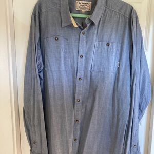 Burton Durable Goods light blue shirt